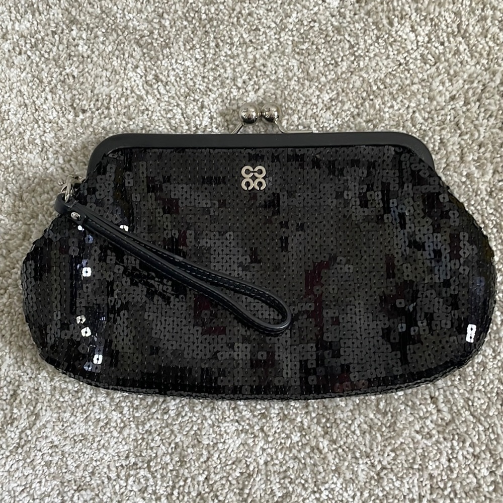 Coach Sequin Wristlet